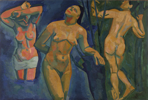 BATHERS (1907) Oil on Canvas 52" x 6' 4 3/4" 